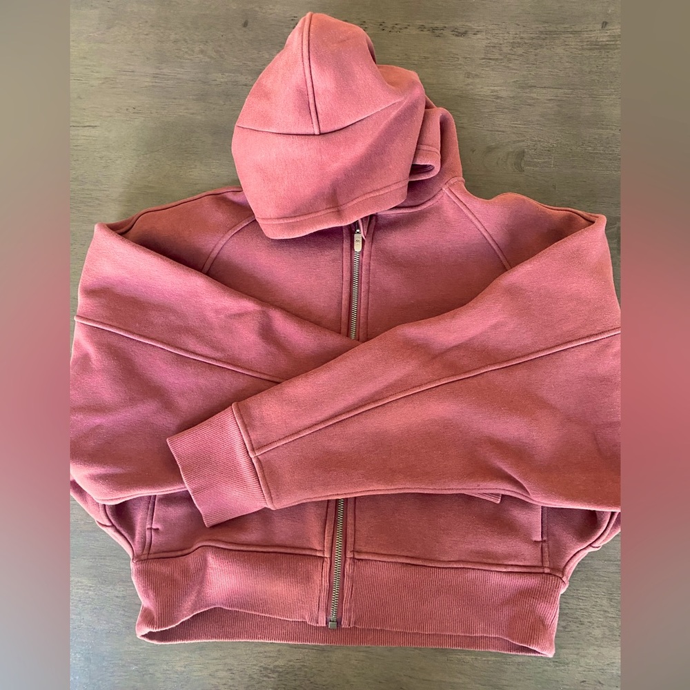 Lulu lemon ☀️cropped hoodie ☀️ size 10